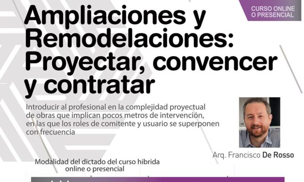 Nuevo Curso a dictarse próximamente en la Sociedad Central de Arquitectos