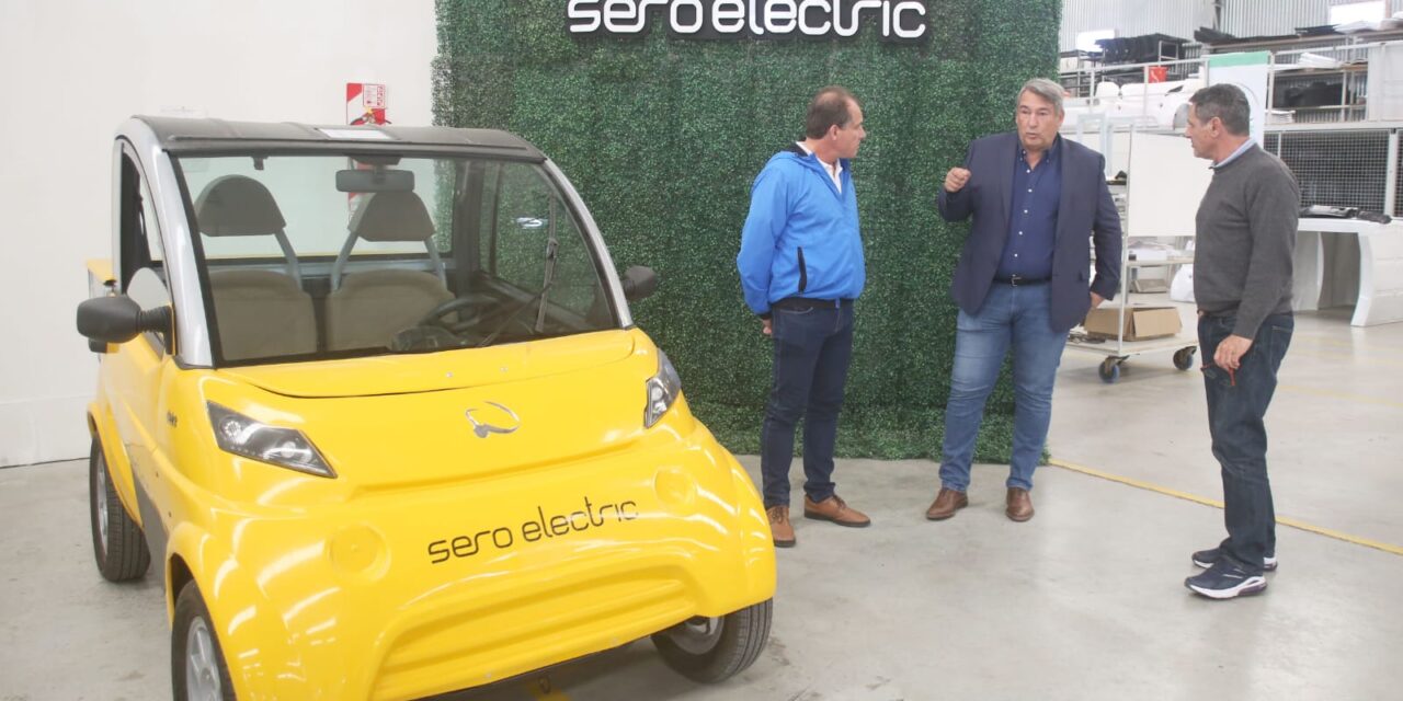 D’Onofrio en su visita a Sero Electric: «Seguimos trabajando en el camino hacia energías renovables»